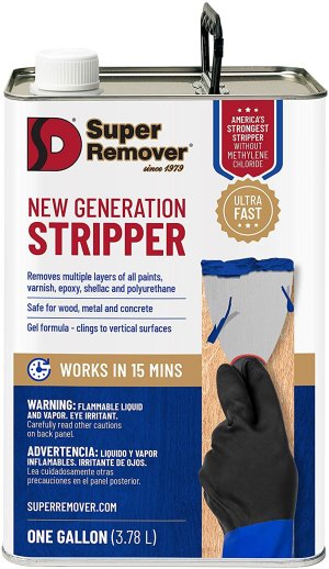 Tốt nhất cho bê tông: D Super Remover Paint Stripper New Generation