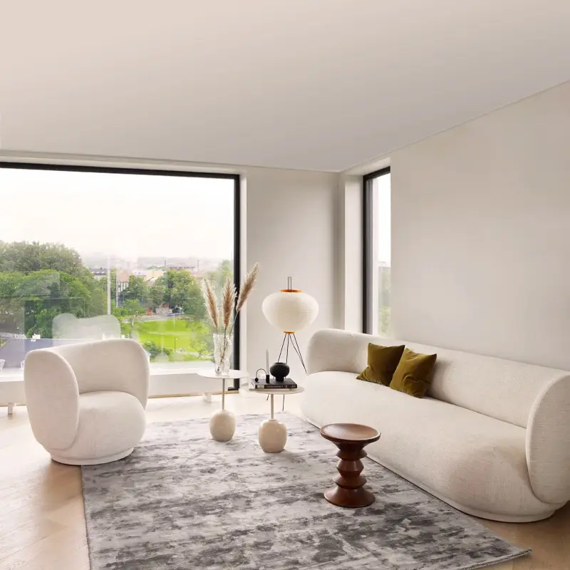 marz design rico sofa boucle đồ nội thất phòng khách sang trọng