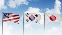 Mỹ, Nhật Bản và Hàn Quốc đẩy mạnh hợp tác an ninh quốc phòng