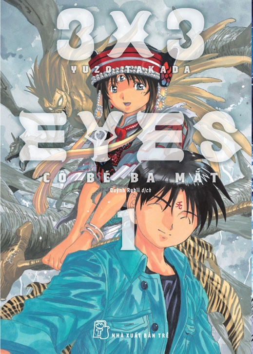 [Review manga] - Bộ truyện 3x3 Eyes: Cô bé ba mắt - Yuzo Takada